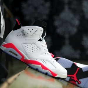 Jordan Retro 6 infrared White Men 11.5